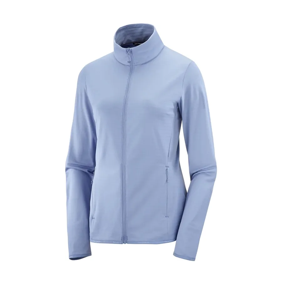 Imagen 0 de 6 de Campera Salomon Outrack Full Zip Mid-CELESTE
