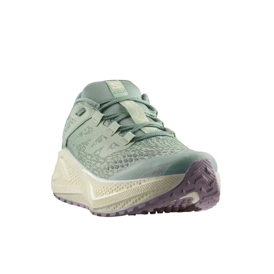 Imagen 1 de 6 de Zapatillas Salomon Aero Glide 3 Grvl-VERDE SECO/LILA
