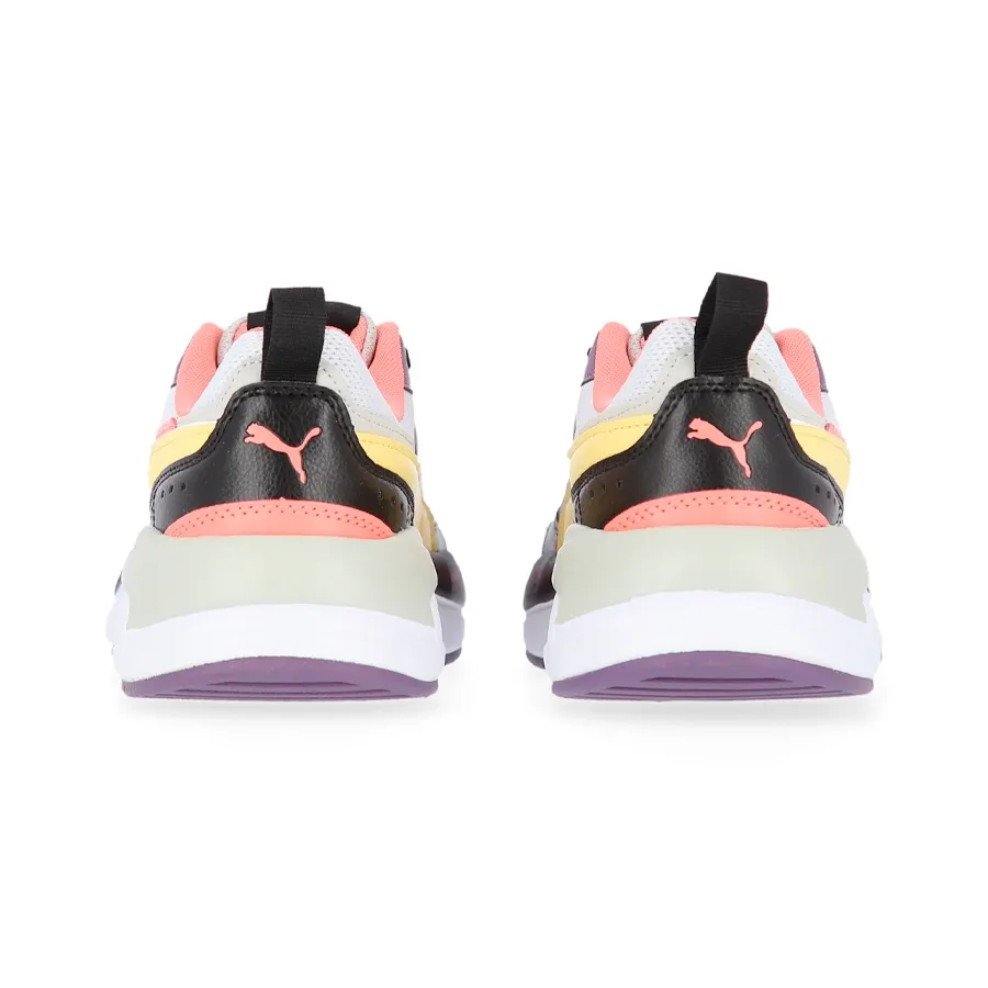 Imagen 2 de 5 de Zapatillas Puma X-Ray 2 Square-NEGRO/SALMON/AMARILLO