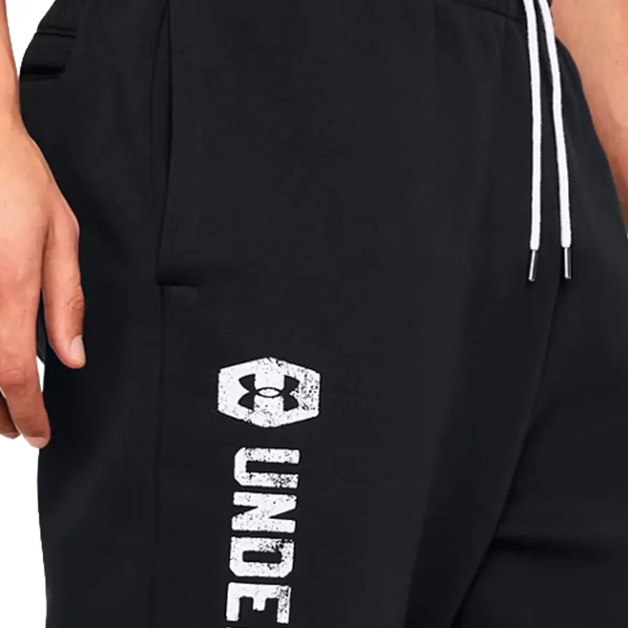 Imagen 2 de 4 de Pantalón Under Armour Icon Fleece 24/7-NEGRO