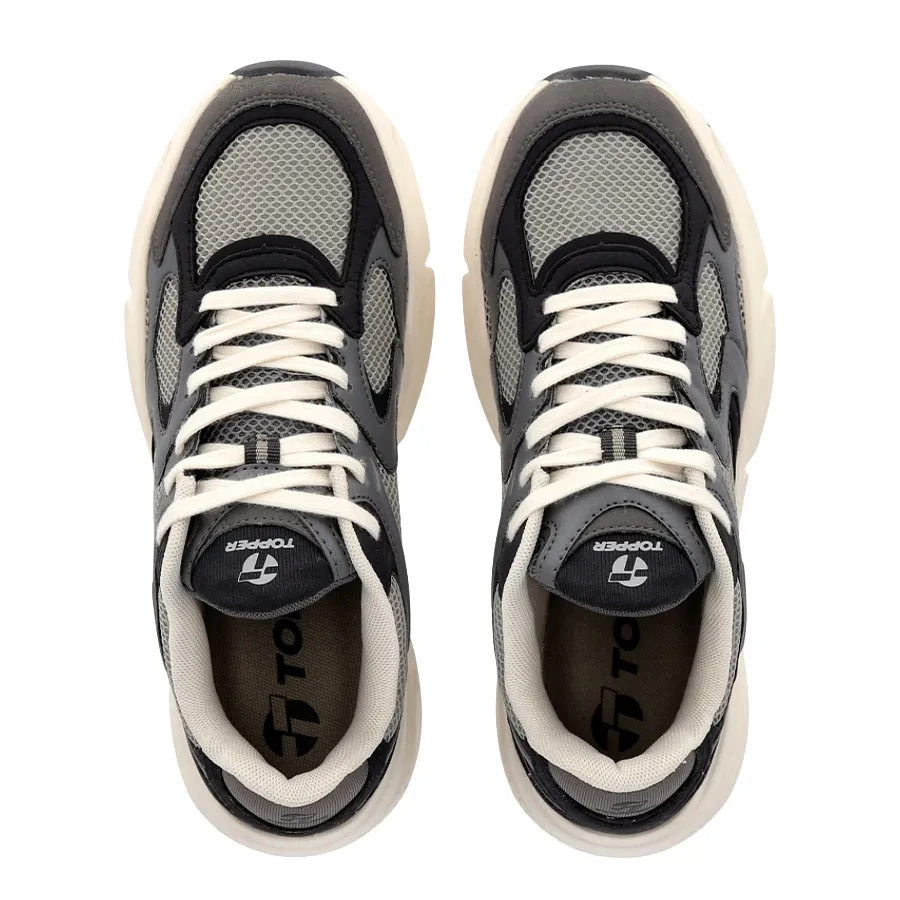 Imagen 3 de 5 de Zapatillas Topper Vallarta-BLANCO/GRIS/GRAFITO