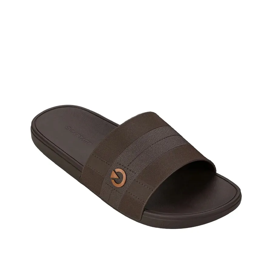 Imagen 1 de 4 de Sandalias Cartago Atlanta Slide Ad-MARRON