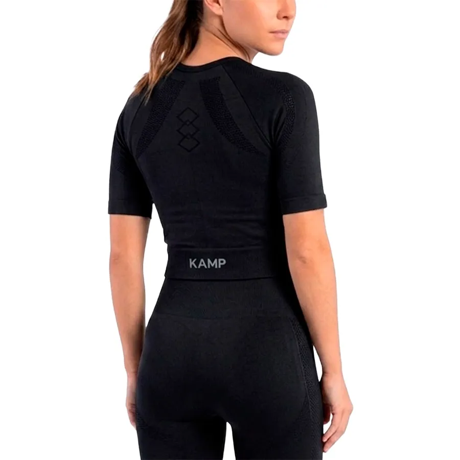 Imagen 1 de 2 de Top Kamp Kalma Crop Seamless-NEGRO