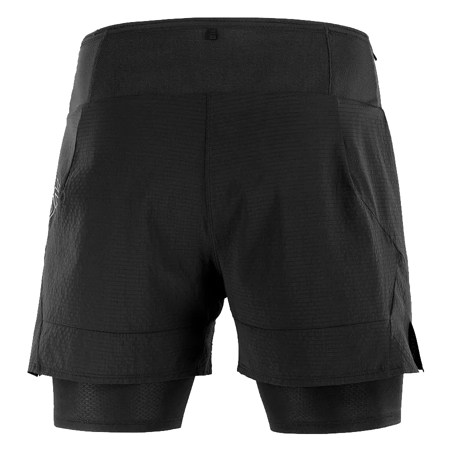 Imagen 4 de 5 de Shorts Salomon Sense Aero 2 in 1-NEGRO
