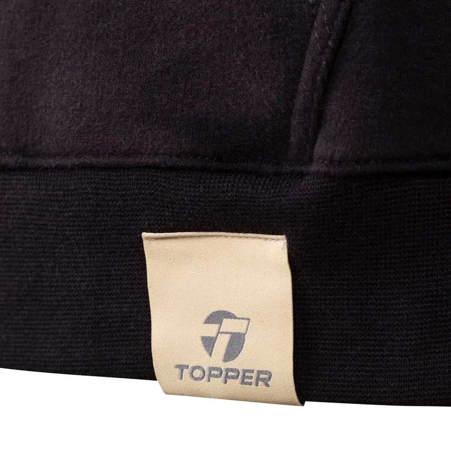 Imagen 3 de 4 de Buzo Topper Long Hoodie Esencia-NEGRO