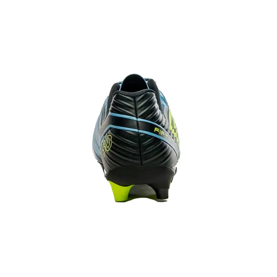 Imagen 3 de 5 de Botines Umbro Campo Fifty V-CELESTE/NEGRO/LIMA