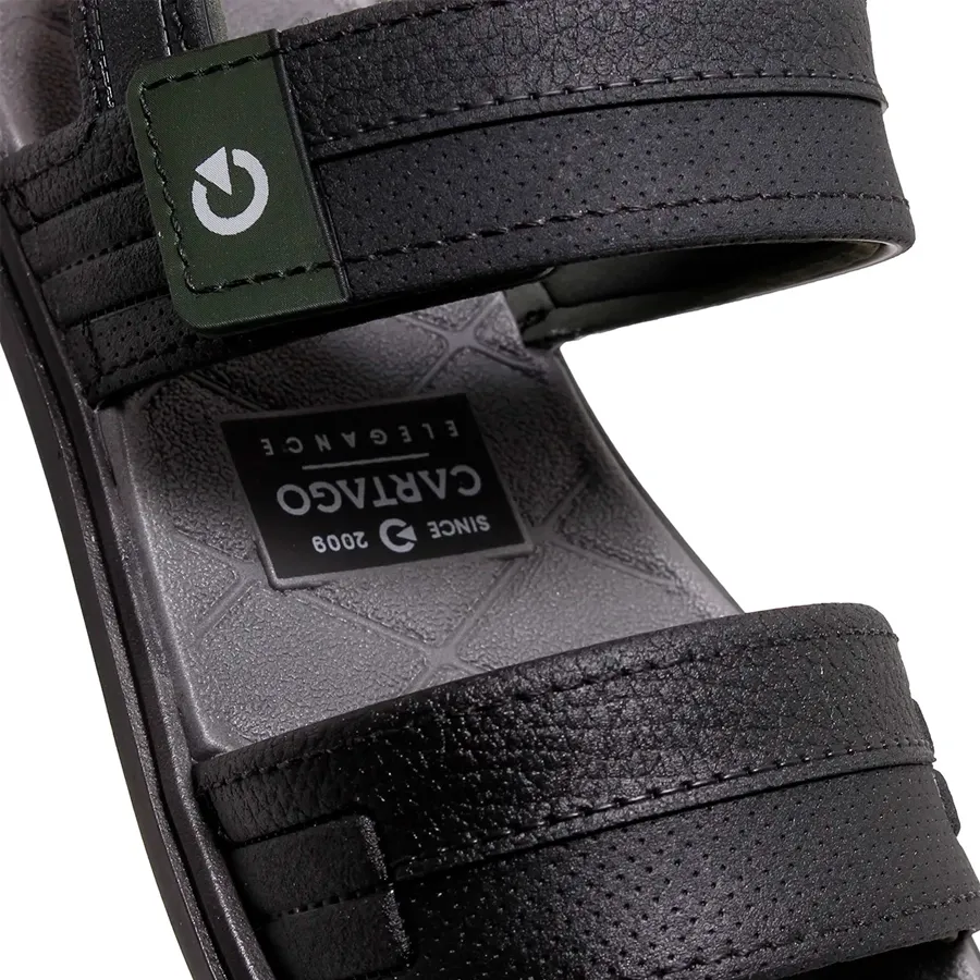 Imagen 6 de 7 de Sandalias Cartago Ojotas Malta Iv Sand-NEGRO/GRIS