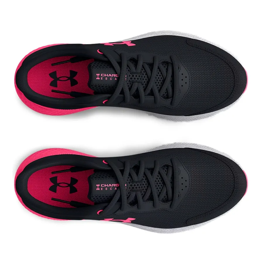 Imagen 3 de 4 de Zapatillas Under Armour GgS Charged Escape 4-NEGRO/ROSA/BLANCO