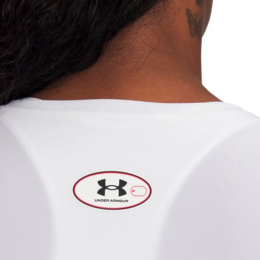 Imagen 4 de 6 de Remera Under Armour HeatGear Og-BLANCO