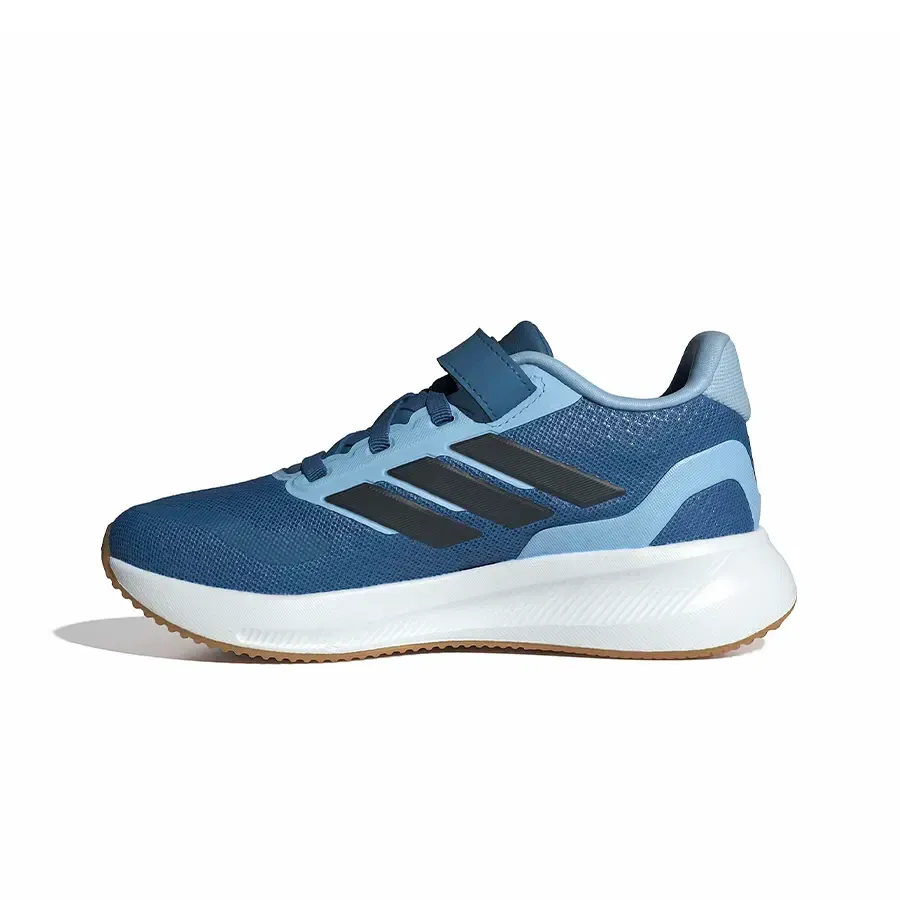Imagen 3 de 8 de Zapatillas adidas Runfalcon 5-AZUL/CELESTE/NEGRO