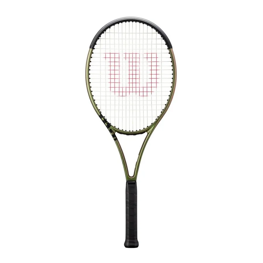 Imagen 0 de 5 de Raqueta Wilson Blade 100L V8-VERDE OLIVA/NEGRO