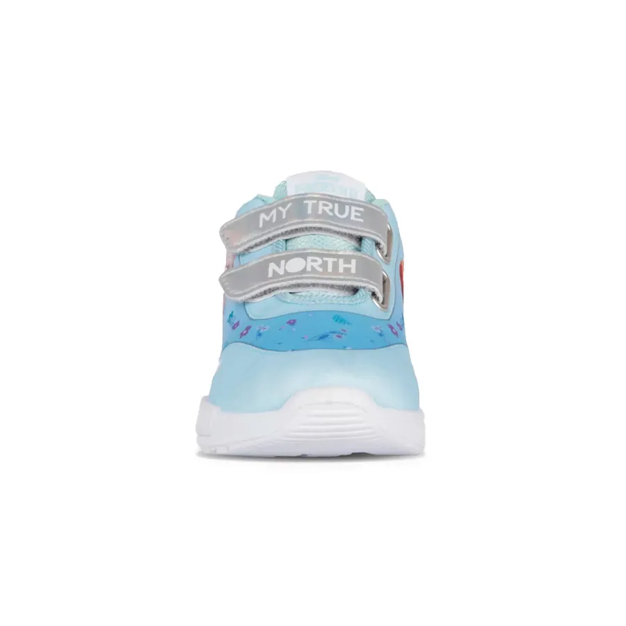 Imagen 2 de 3 de Zapatillas Footy Pop Frozzen Sister-AQUA/CELESTE/PLATA