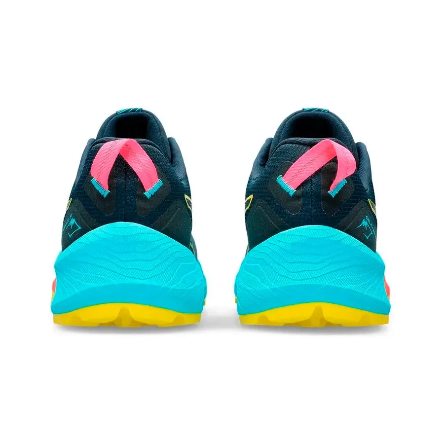 Imagen 4 de 6 de Zapatillas Asics Gel Trabuco 11-MARINO/AMARILLO/CELESTE