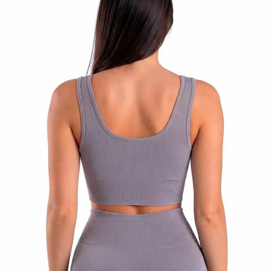 Imagen 1 de 2 de Top Kamp Recto Seamless-VIOLETA