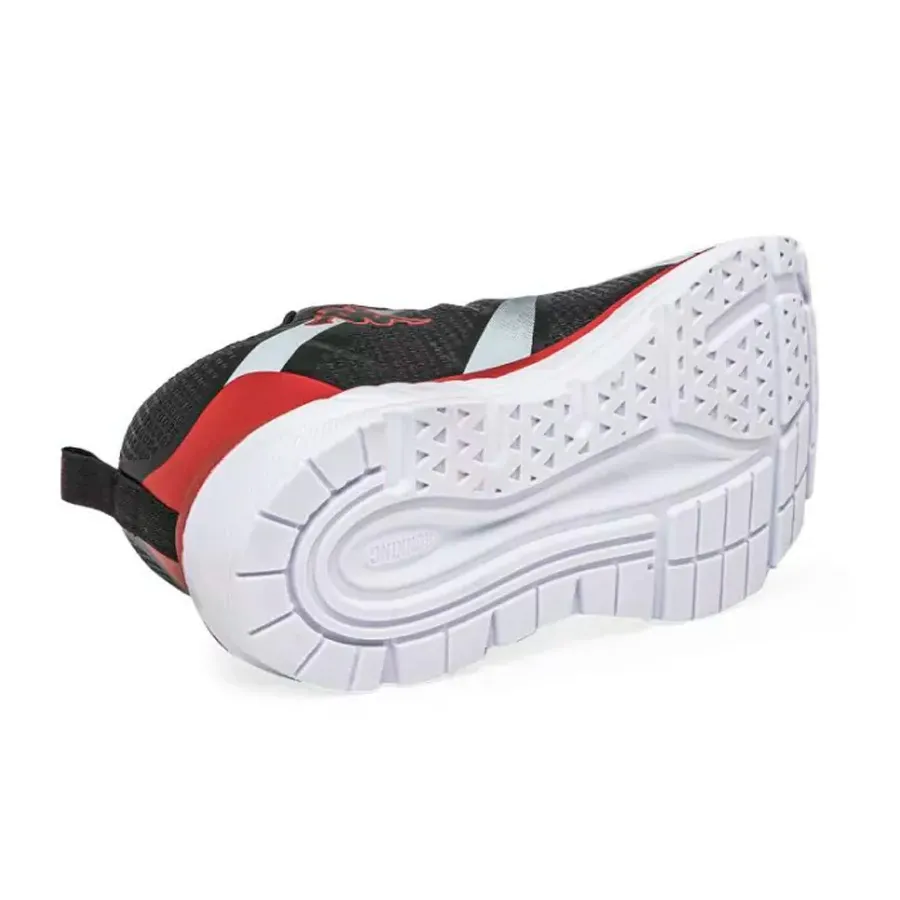Imagen 6 de 7 de Zapatillas Kappa Logo Tenis-NEGRO/ROJO