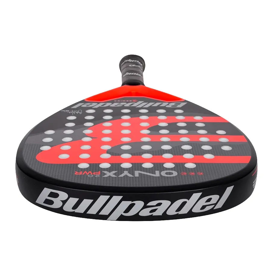Imagen 3 de 4 de Paleta Bullpadel Onyx Power 2.0-ROJO/GRIS/NEGRO