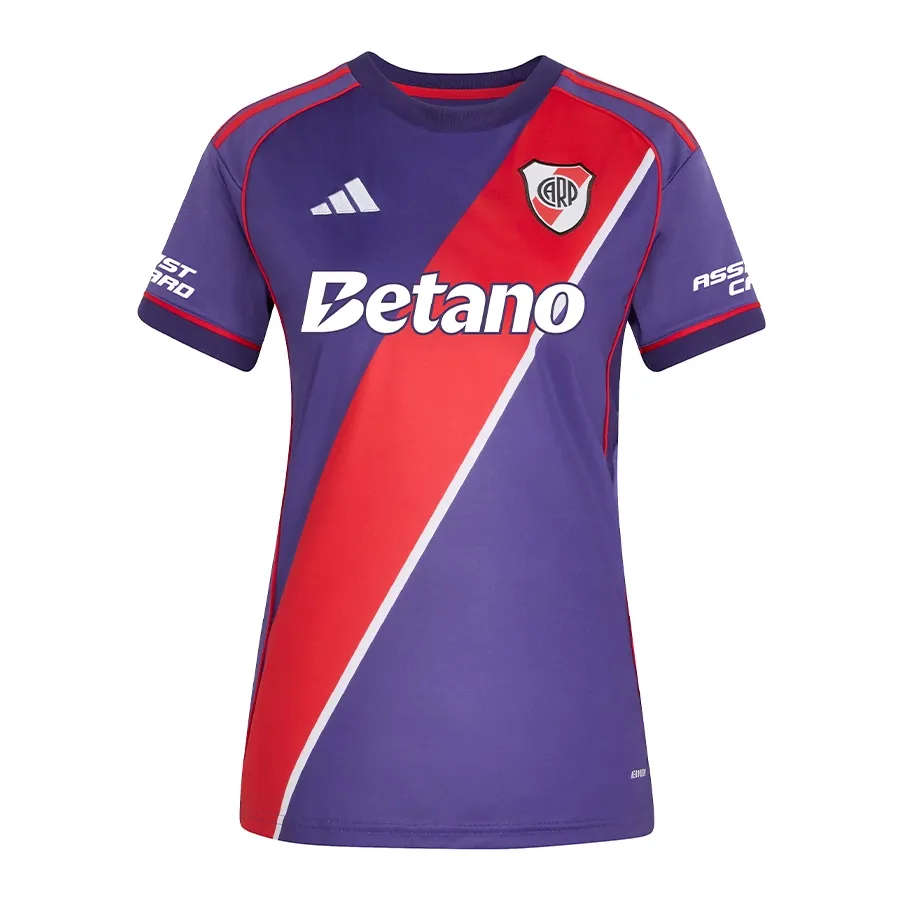 Imagen 2 de 6 de Camiseta adidas Alternativa River Plate 26-VIOLETA/ROJO