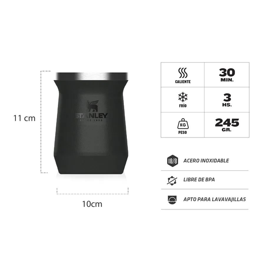 Imagen 2 de 3 de Mate Stanley 236Ml-NEGRO