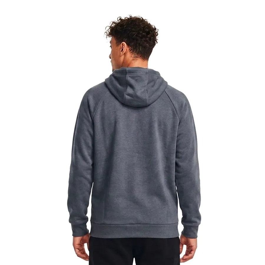 Imagen 1 de 2 de Buzo Under Armour Rival-GRIS/BLANCO