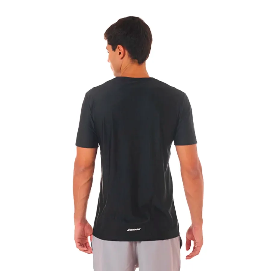 Imagen 2 de 5 de Remera Babolat Sensa-NEGRO