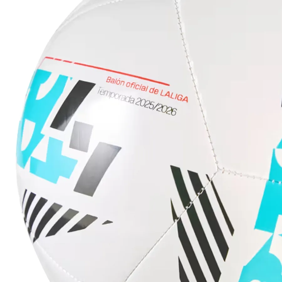 Imagen 1 de 3 de Pelota Puma Orbita LaLiga 1-BLANCO/CELESTE/NEGRO