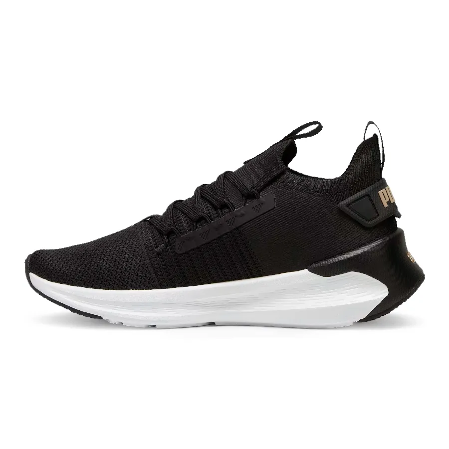 Imagen 2 de 6 de Zapatillas Puma Softride Symmetry Fuzion-NEGRO/DORADO/BLANCO