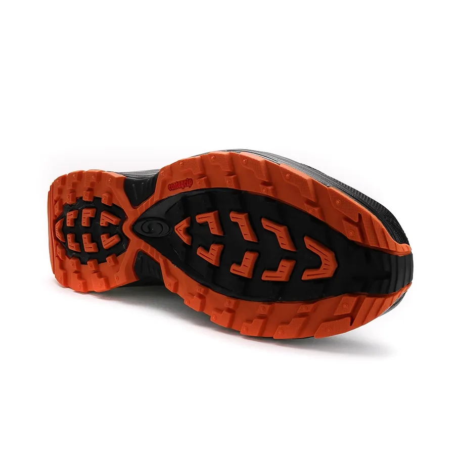 Imagen 3 de 4 de Zapatillas Salomon Trail Score-NEGRO/GRAFITO/NARANJA