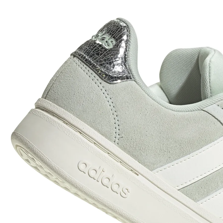 Imagen 7 de 8 de Zapatillas adidas Grand Court Alpha 00s-VERDE AGUA/BLANCO/PLATA