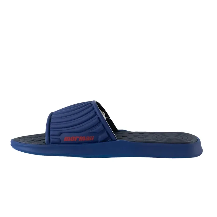 Imagen 2 de 4 de Ojotas Mormaii Quiver Pro Slide-AZUL/ROJO