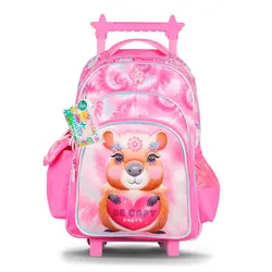 Mochila Footy C/Carro Capybag 18"