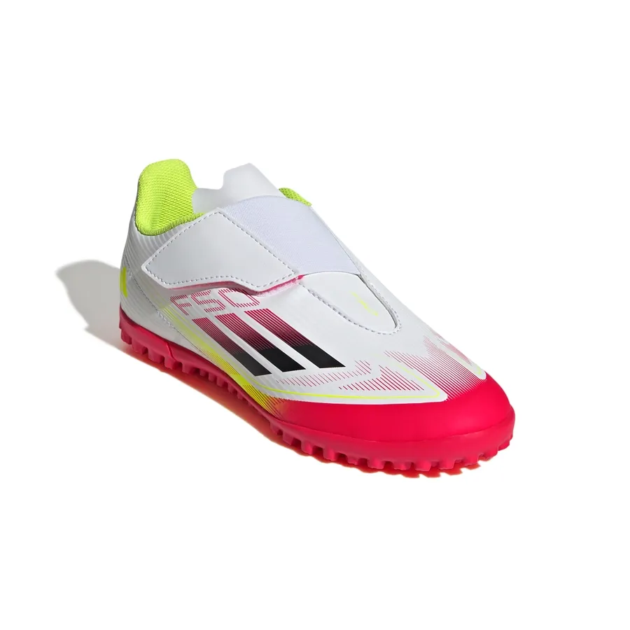 Imagen 1 de 8 de Botines adidas F50 Club-BLANCO/CORAL FLUOR/NEGRO