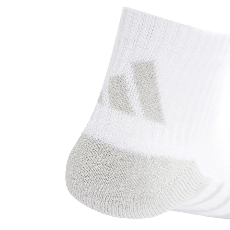 Imagen 2 de 3 de Medias adidas Essentials ClimaCool Quarter 3 Pares-BLANCO