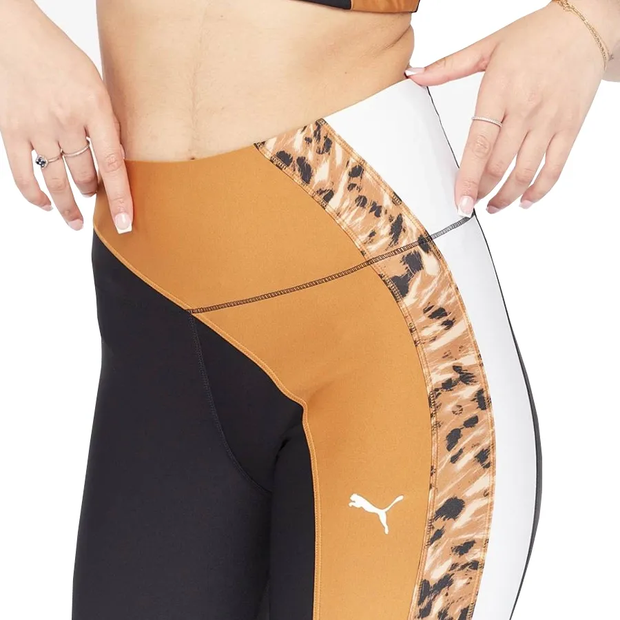 Imagen 3 de 5 de Calza Puma Safari Glam-NEGRO/BRONCE/BLANCO