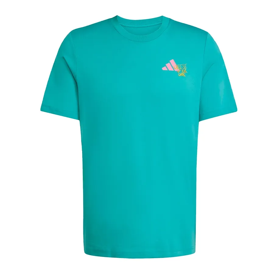 Imagen 1 de 4 de Remera adidas Graphic Padel-TURQUESA