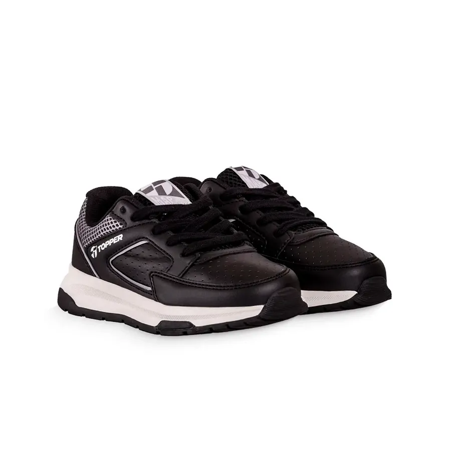 Imagen 2 de 4 de Zapatillas Topper Map-NEGRO/GRIS