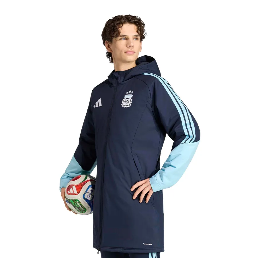 Imagen 0 de 5 de Campera adidas Afa 26 Tiro All Weather-MARINO/CELESTE