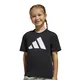 remera-adidas-essentials-ninos-NEGRO/BLANCO