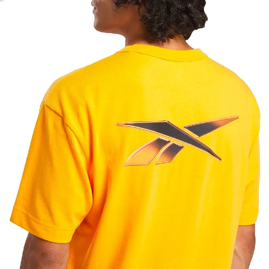 Imagen 3 de 4 de Remera Reebok Athlete Hype-AMARILLO PASTEL