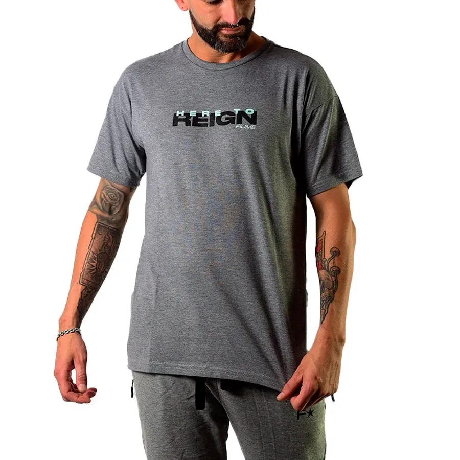 Imagen 1 de 2 de Remera Fiume Sport Tonali-GRIS