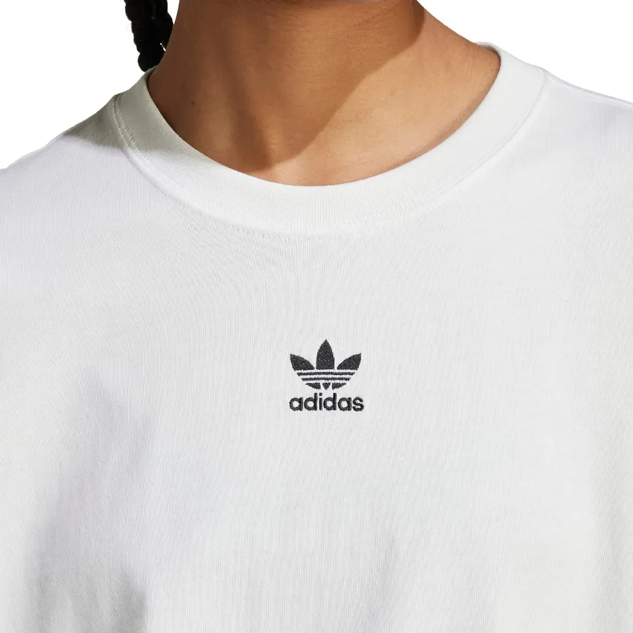 Imagen 3 de 5 de Remera adidas originals Essentials Boyfriend-BLANCO
