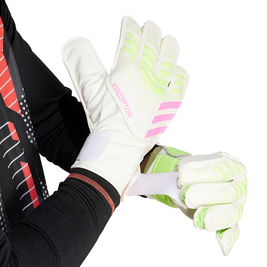 Imagen 3 de 4 de Guantes adidas Predator GL Training-BLANCO/LIMA