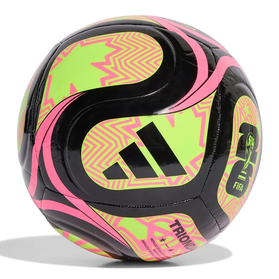Imagen 1 de 4 de Pelota adidas Trionda Club Copa Mundial De La Fifa 26-NEGRO/ROSA/AMARILLO
