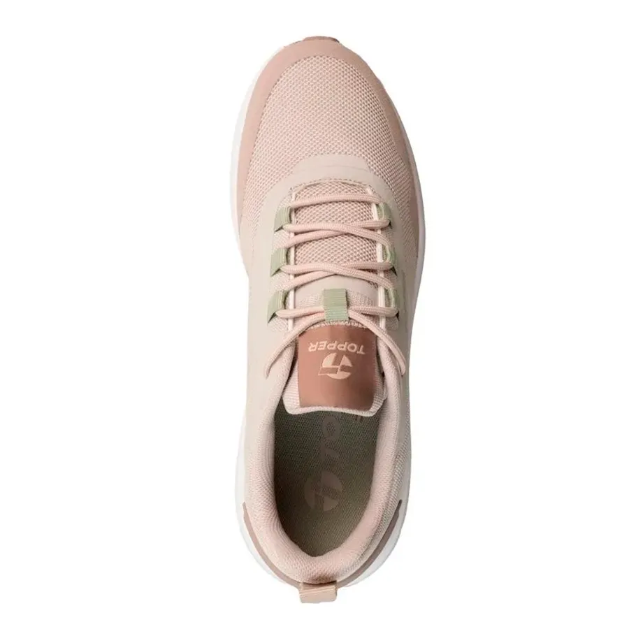Imagen 3 de 5 de Zapatillas Topper Sendal-BEIGE/ROSA