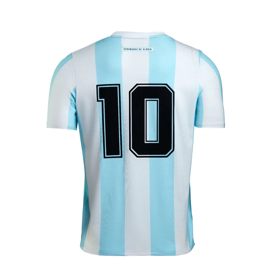 Imagen 5 de 8 de Camiseta Le Coq Sportif Pack Homenaje 86 Titular Argentina-CELESTE/BLANCO