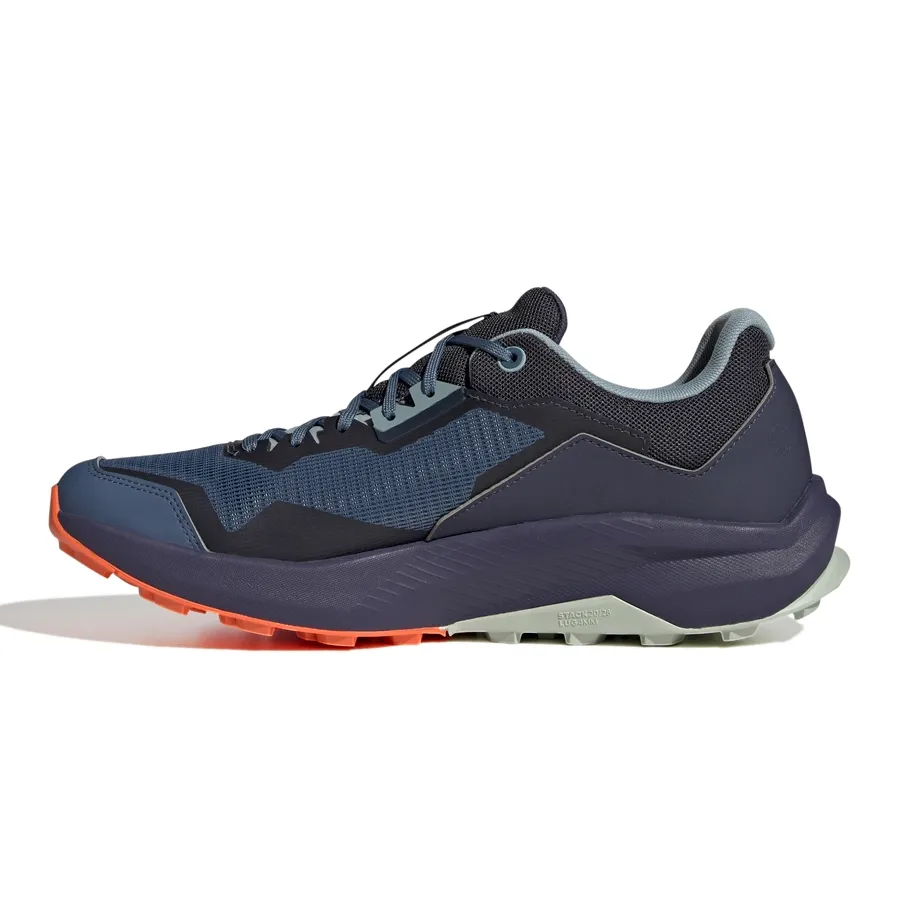 Imagen 2 de 6 de Zapatillas adidas Terrex Trailrider-AZUL/PLATA/NEGRO/NARANJA