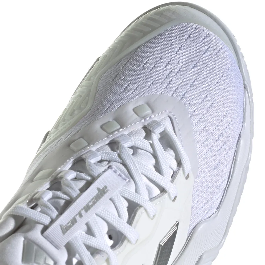 Imagen 4 de 6 de Zapatillas adidas Barricade-BLANCO/PLATA