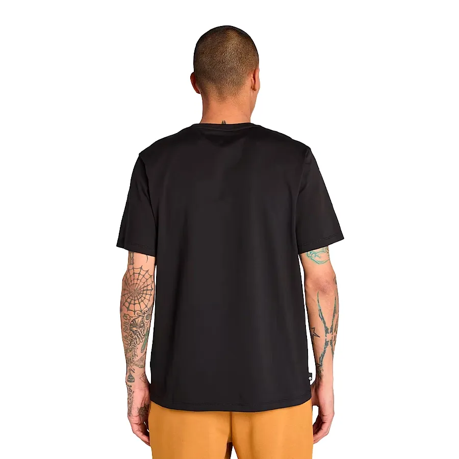 Imagen 1 de 4 de Remera Timberland Stack Logo-NEGRO/CAMEL