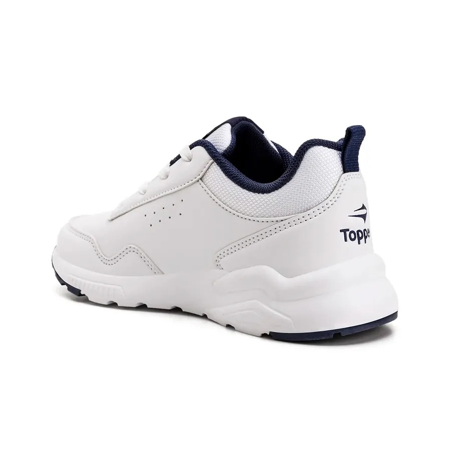 Imagen 3 de 5 de Zapatillas Topper Zurich Iii Kids-BLANCO/MARINO