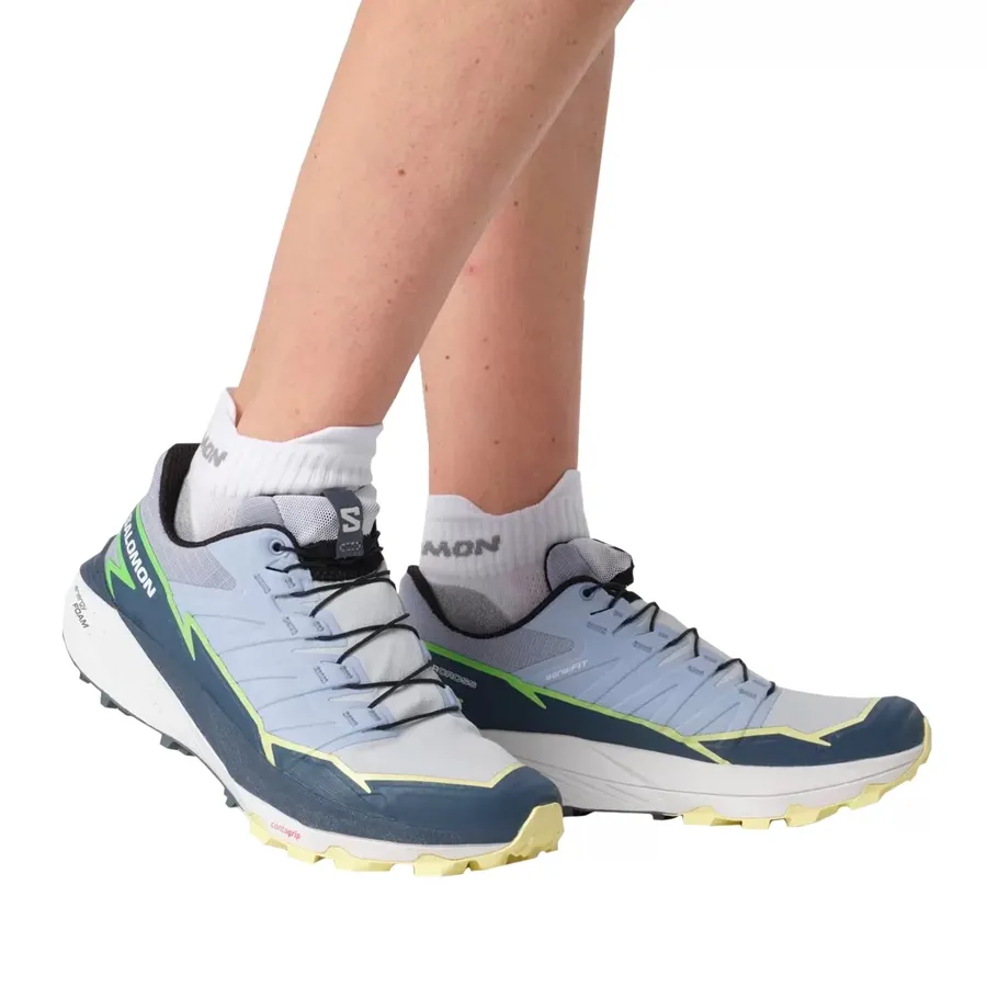 Imagen 1 de 4 de Zapatillas Salomon Thundercross-LILA/GRIS/AMARILLO