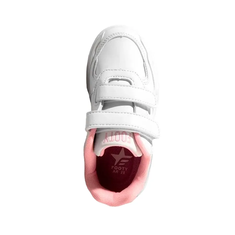 Imagen 2 de 5 de Zapatillas Footy Escolar-BLANCO/ROSA